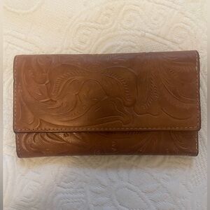Patricia Nash, leather wallet